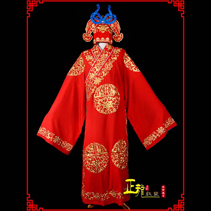 嘉祥武生服装软绉全金武生衣